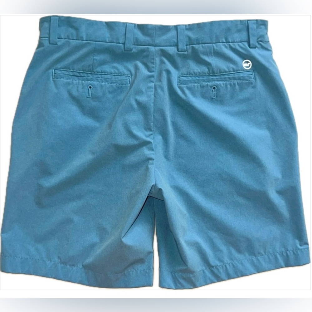 Vineyard Vines 8" Performance Breaker Short 10% Spandex Light Blue Size 30 - Picture 4 of 4